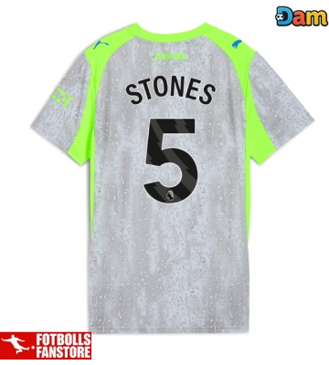 Manchester City John Stones #5 Tredje Tröja Dam 2025-26 Kortärmad